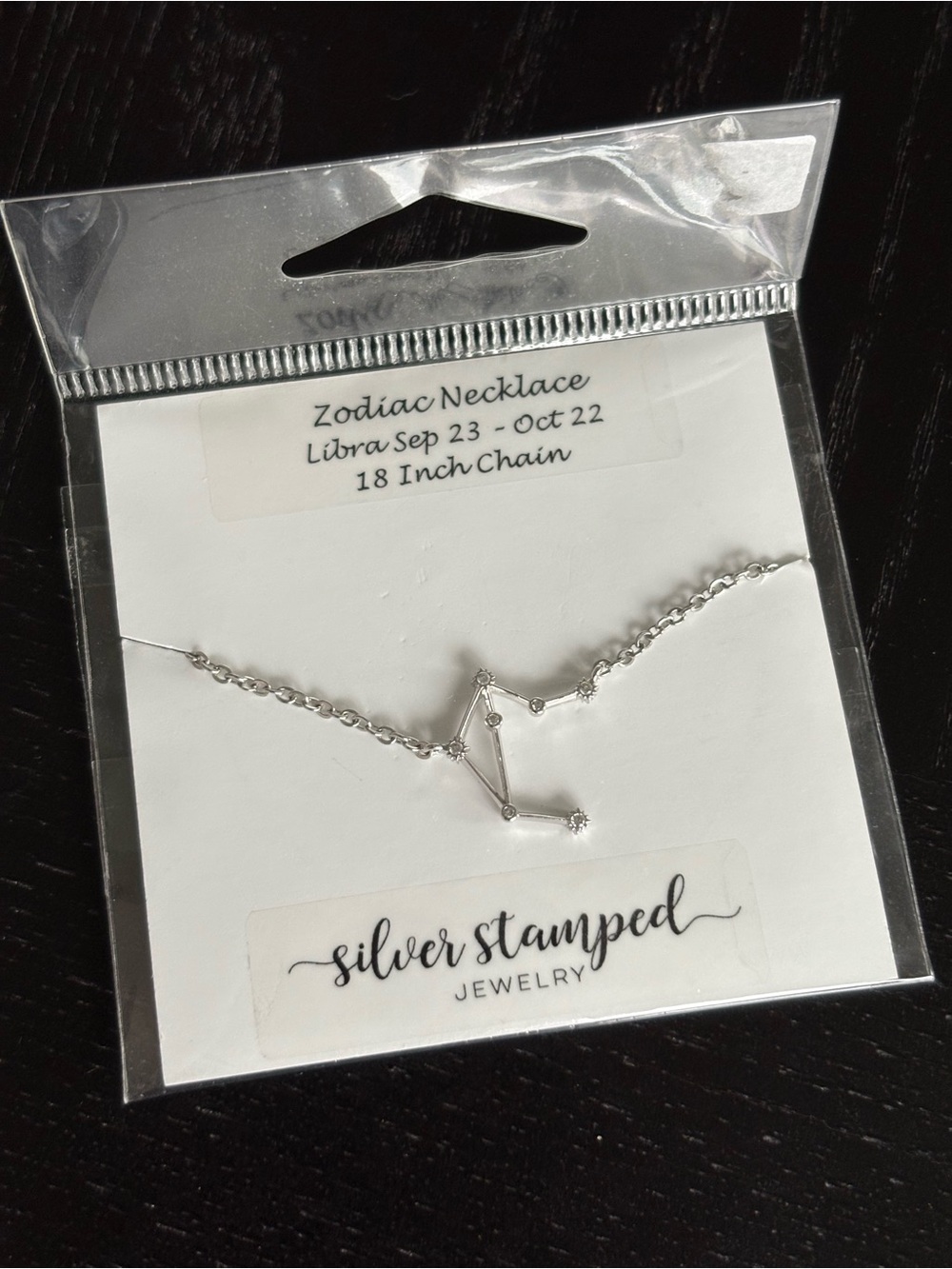 Libra Zodiac Necklace ♎️